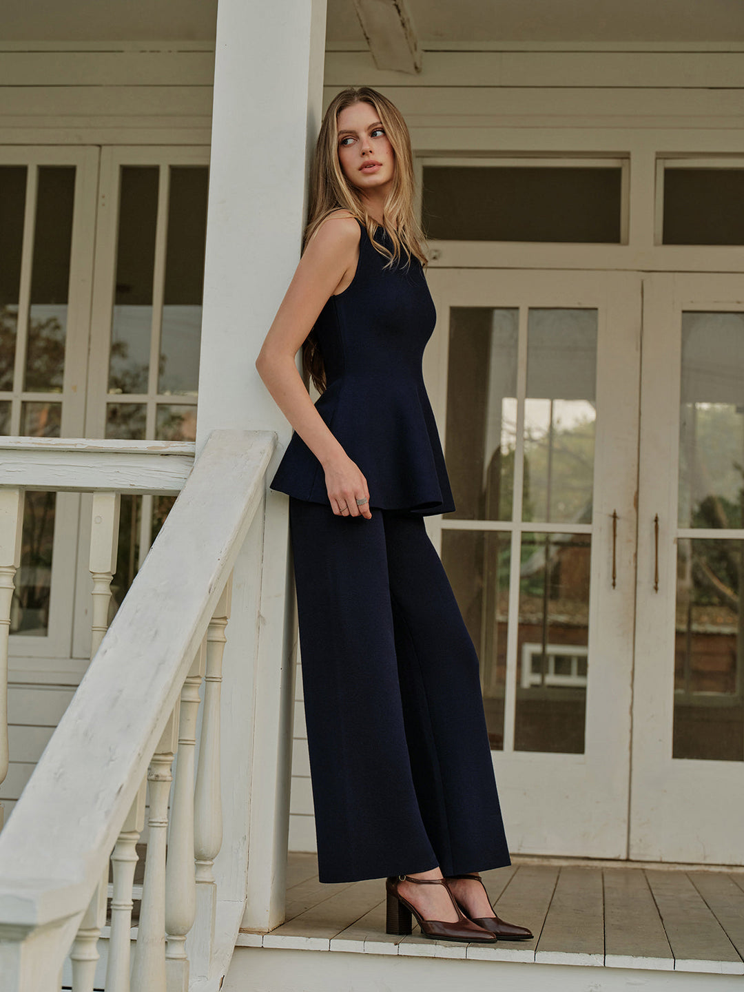 Şık ve Rahat Lastikli Bel Kazak Pantolonları