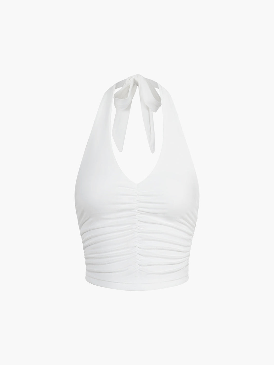 Boyundan Bağlamalı Kısa Üst - Svelte Chic