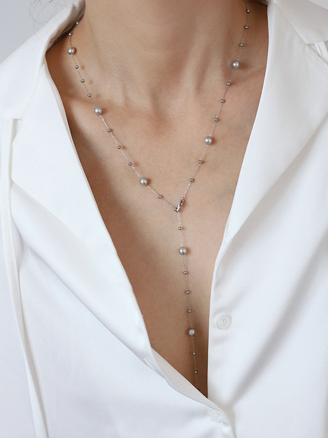 Svelte Chic Top Boncuk Püskül Kolye