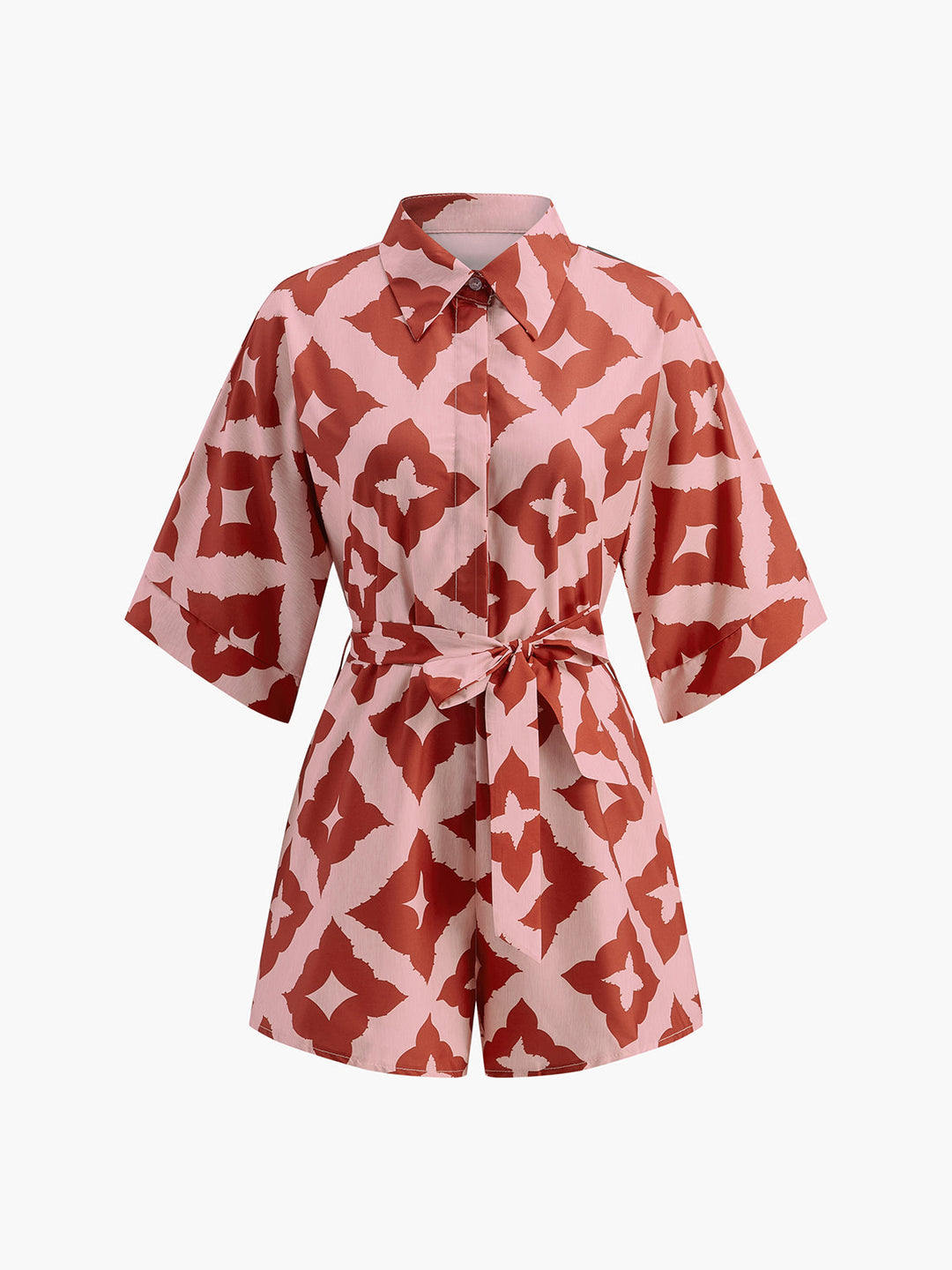 Şık çiçek desenli tulum, Svelte Chic