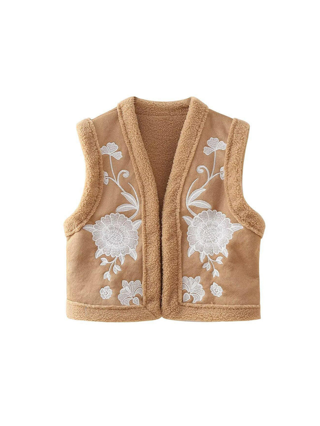 Vintage Jakarlı Sıcak Yelek - Svelte Chic