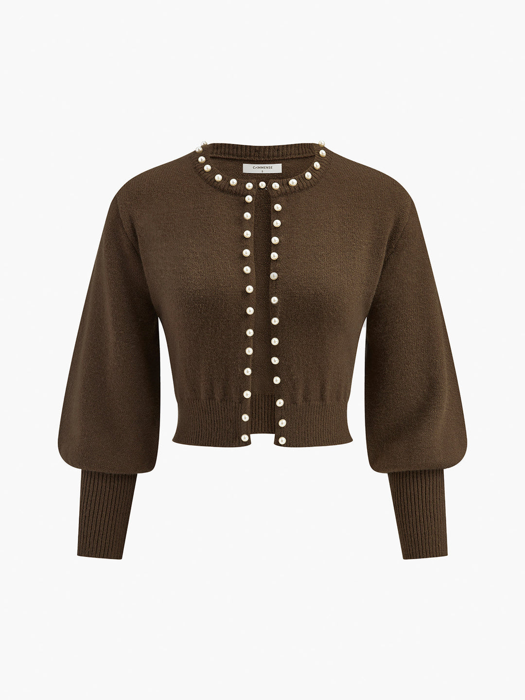 İnci detaylı fener kol triko üst, Svelte Chic