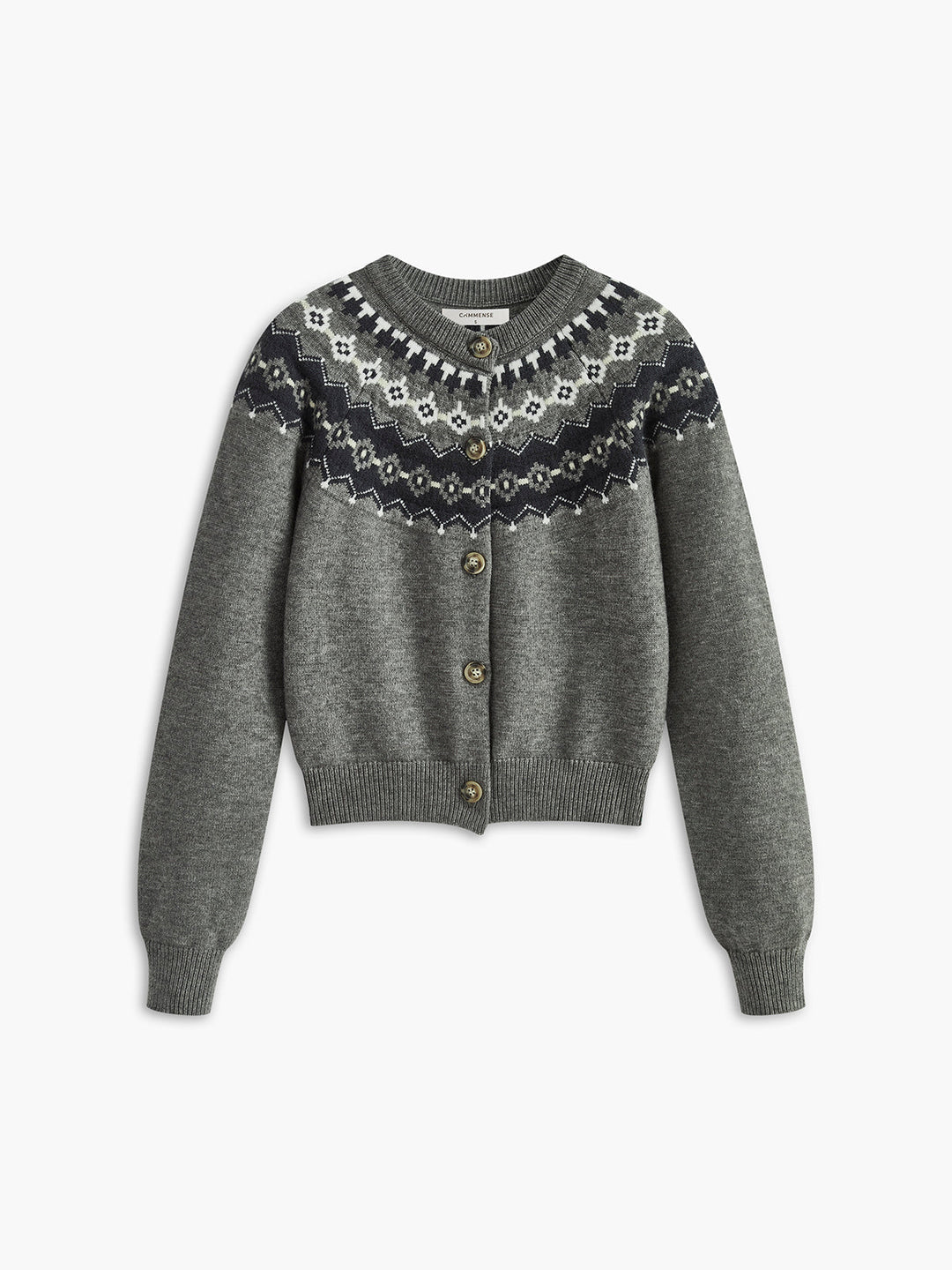 Bohem düğmeli örgü hırka, Svelte Chic