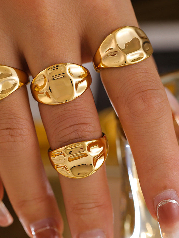 Tünel Kavisli Açık Yüzük, Svelte Chic