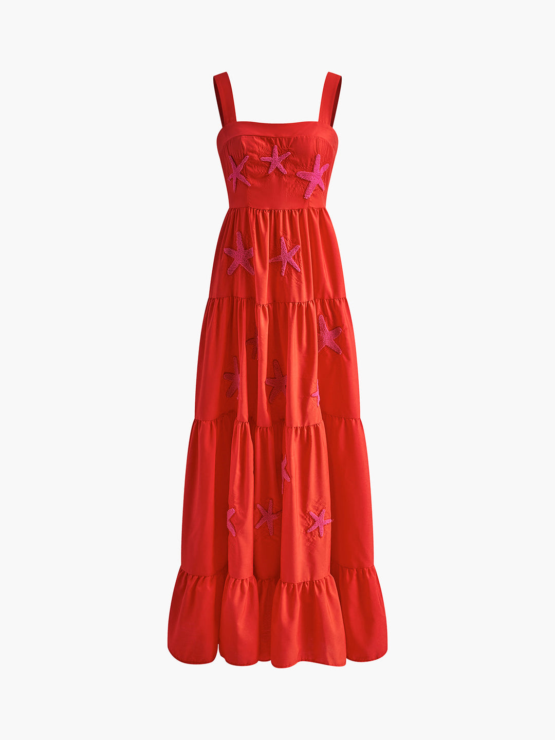 Jakarlı Fırfırlı Sıfır Kol Elbise - Svelte Chic