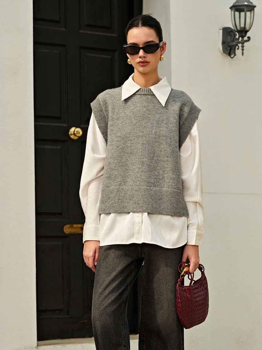 Çok Amaçlı Yan Tokalı Kemerli Süveter, Svelte Chic