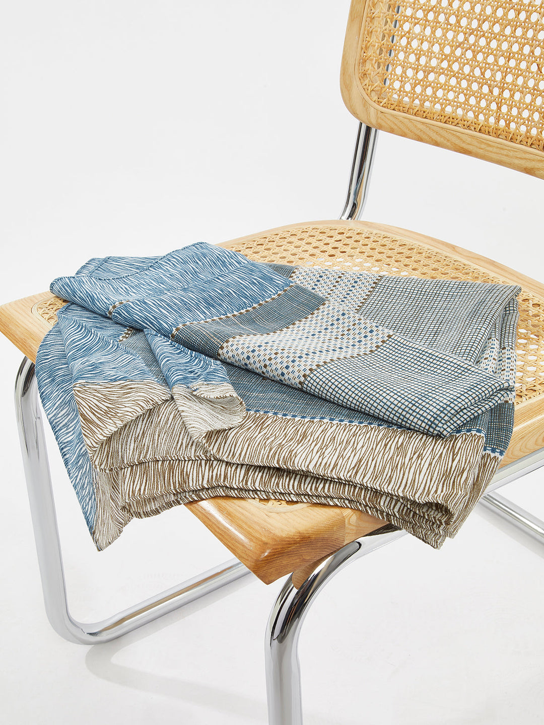 Renk Bloku Çok Amaçlı Şal, Svelte Chic