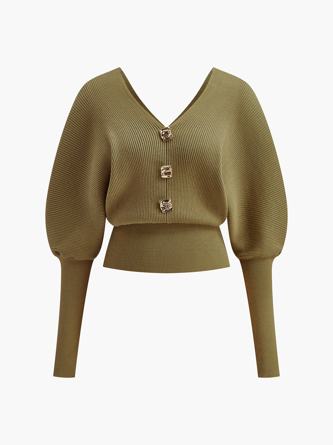 Darpın Kolu Şeritli Kazak, şık ve rahat tasarım