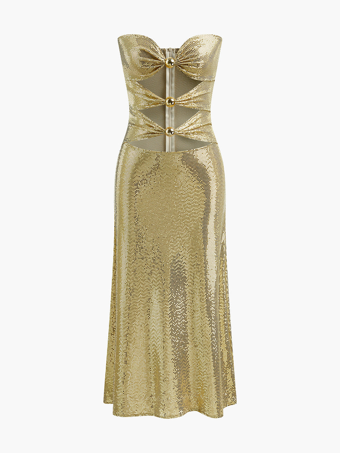 Cezbedici Yırtmaçlı Sıpa Elbise - Svelte Chic