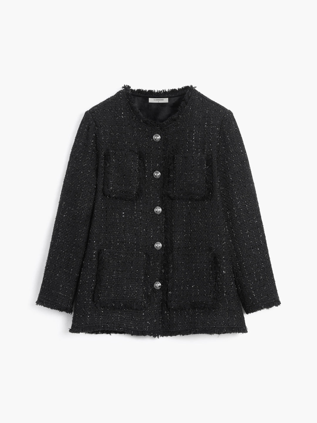 Trim Tüvit Blazer, kadın modası, şık ve gündelik stil