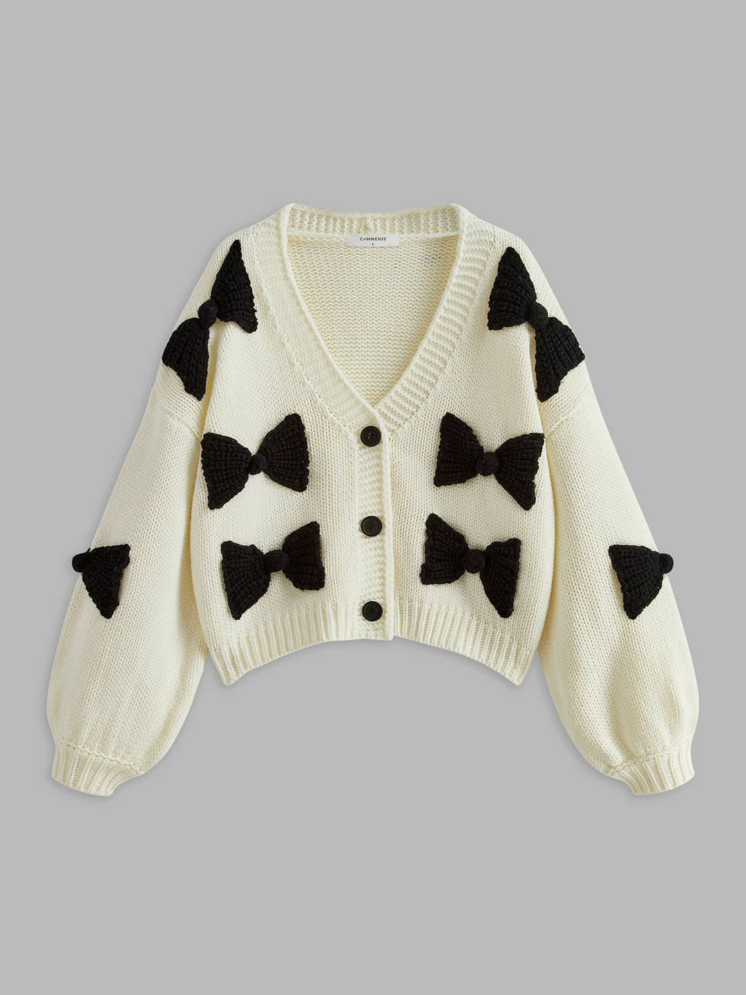 V Yaka İpek Kemerli Sıcak Hırka