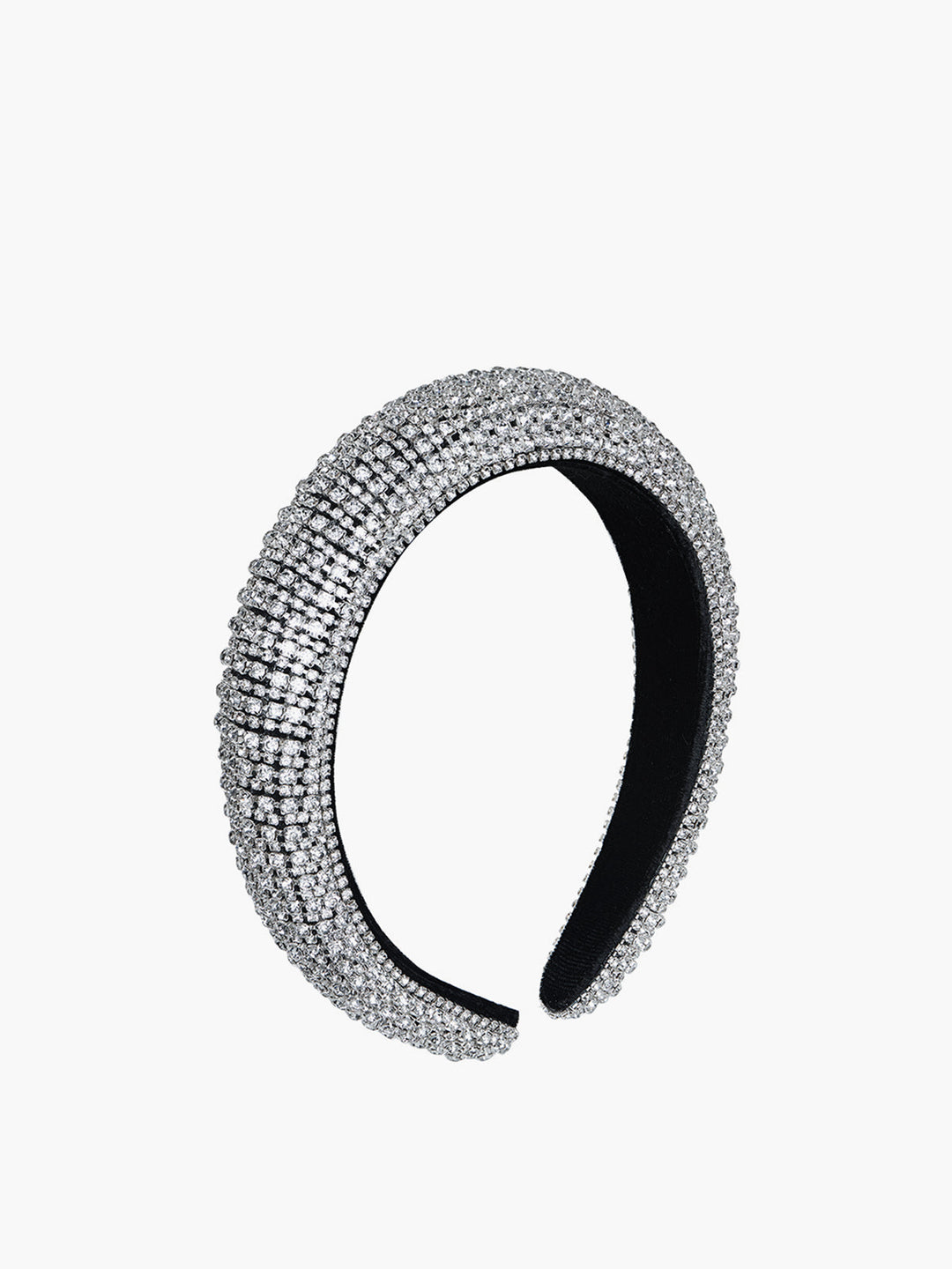 Şık taşlı saç bandı, kadın modası için mükemmel bir aksesuar