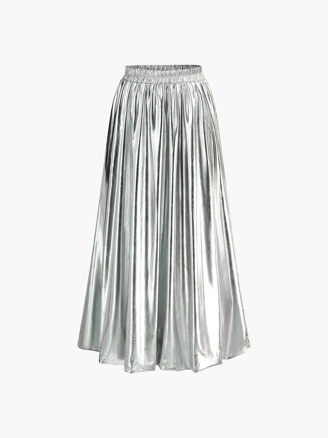 Svelte Chic Pileli Göl Tomurcuğu Bel Etek