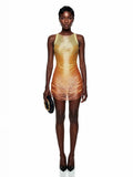 Ondine Ombre Tassel Mini Dress — Svelte Chic