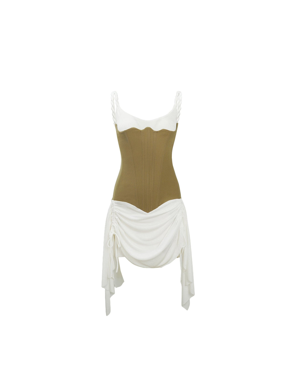 Yasmine Panel Detail Bustier Mini Dress — Svelte Chic