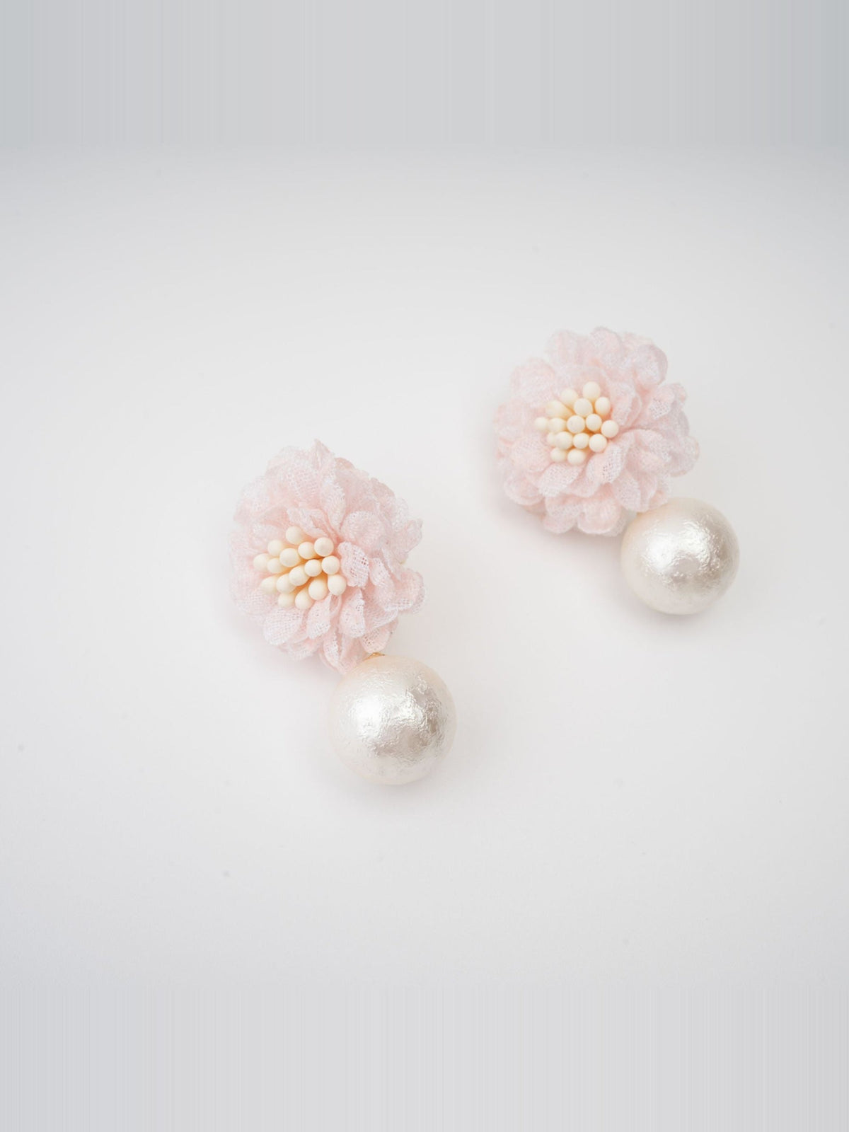 Capriana Floral Pearl Drop Earrings — Svelte Chic