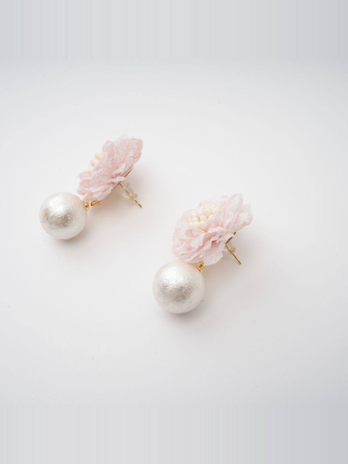 Capriana Floral Pearl Drop Earrings — Svelte Chic