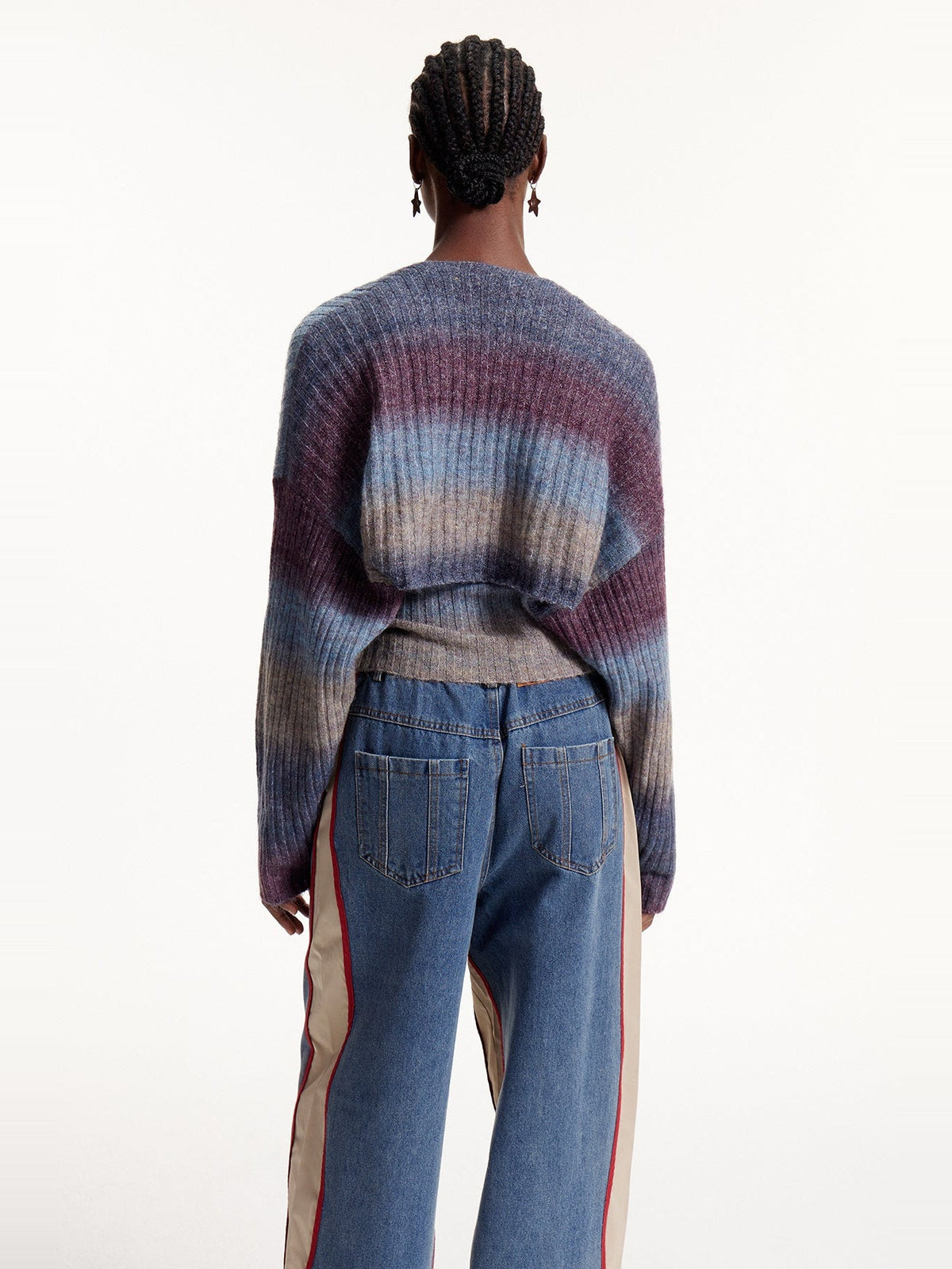 Eloy Hayley Ombre Knit Tank and Bolero Set - Blue — Svelte Chic
