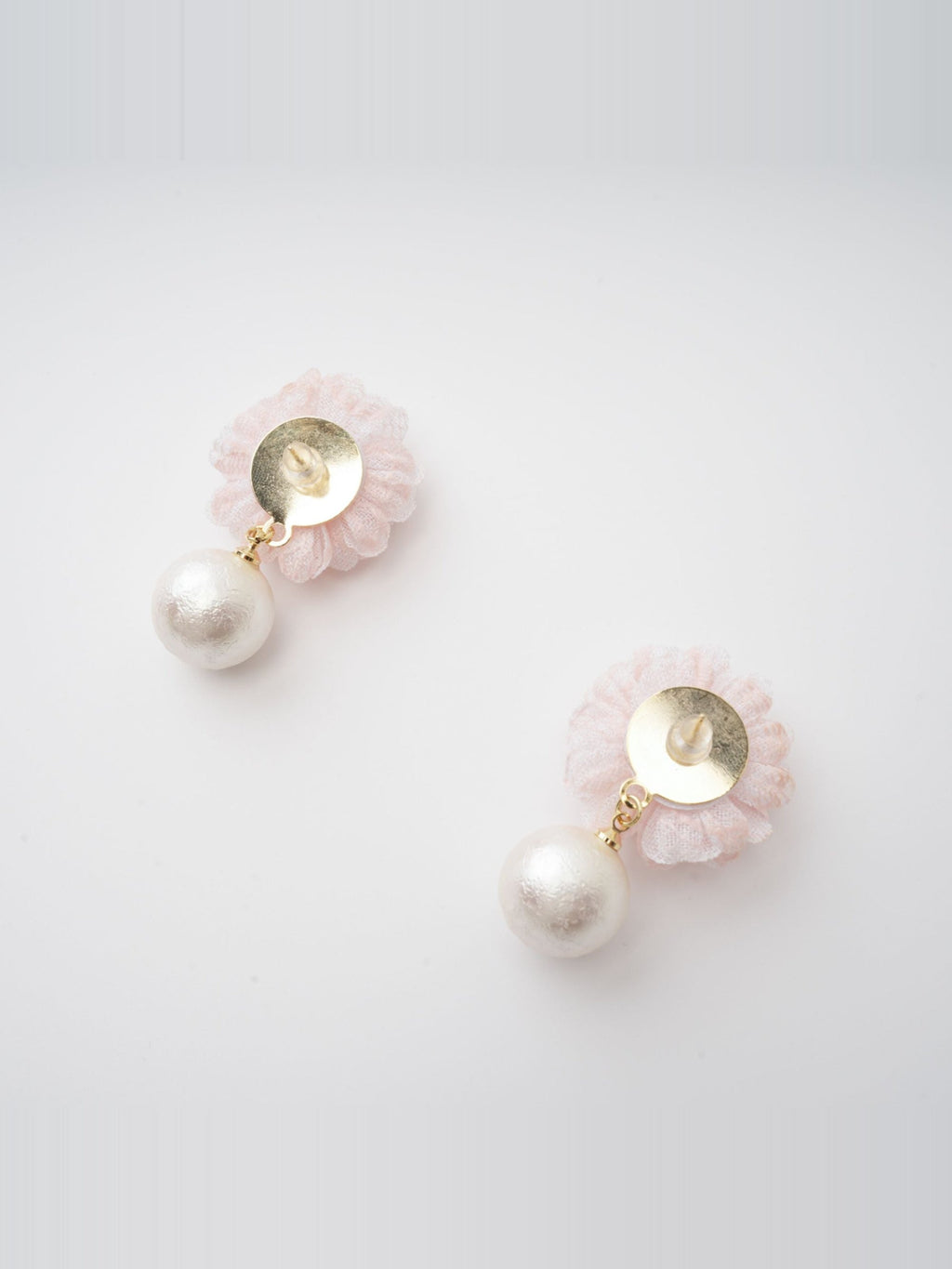 Capriana Floral Pearl Drop Earrings — Svelte Chic
