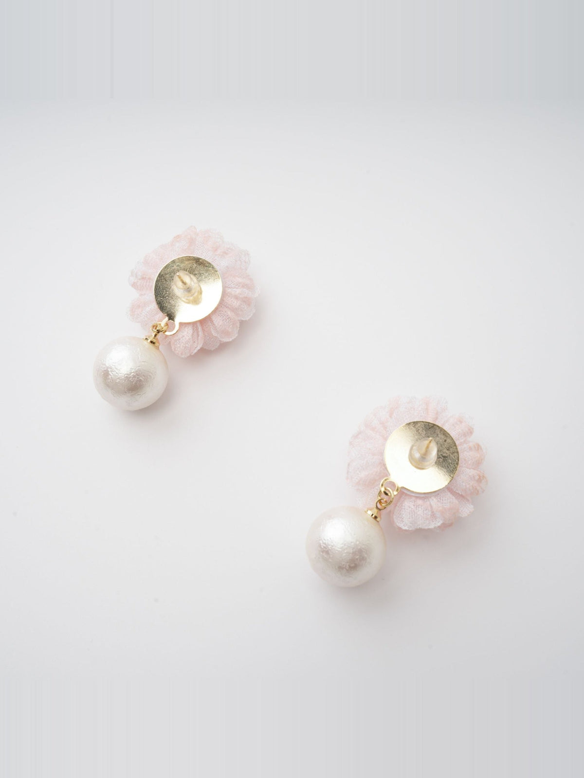 Capriana Floral Pearl Drop Earrings — Svelte Chic