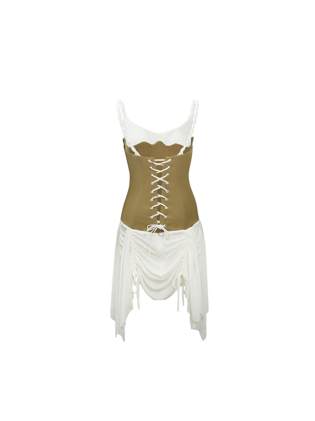 Yasmine Panel Detail Bustier Mini Dress — Svelte Chic