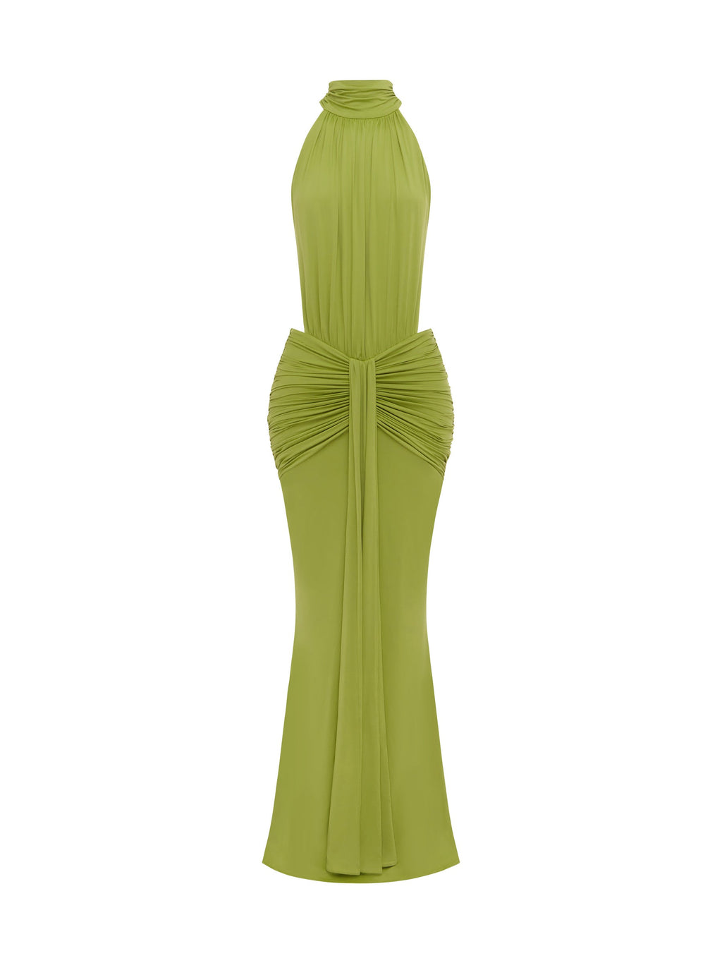 Thekla High Neck Cutout Open Back Maxi Dress — Svelte Chic