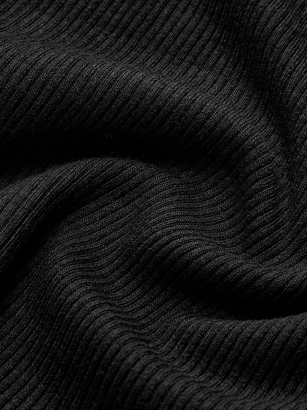 Piping Detail Ribbed Long Sleeve Top — Svelte Chic
