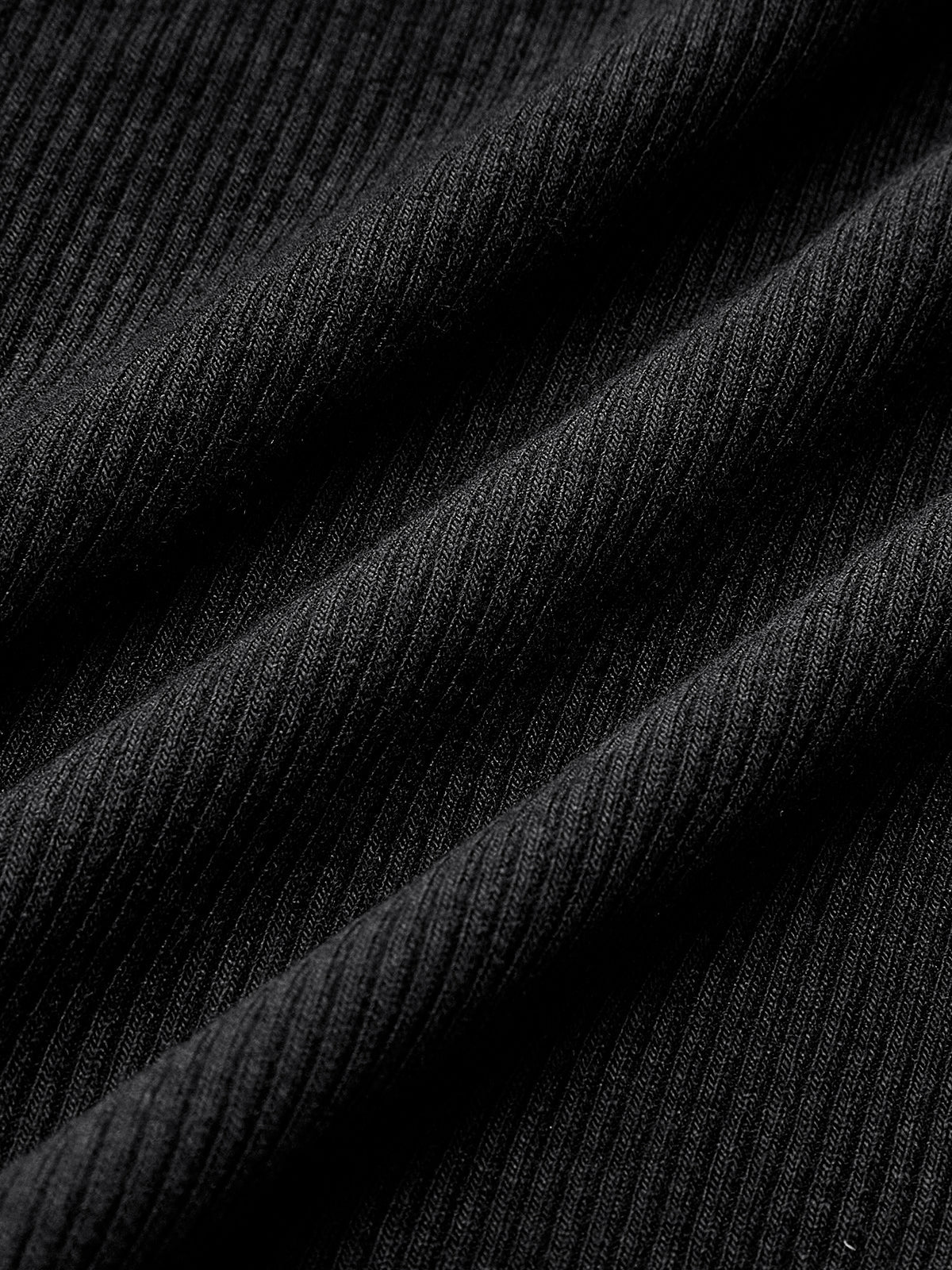 Piping Detail Ribbed Long Sleeve Top — Svelte Chic