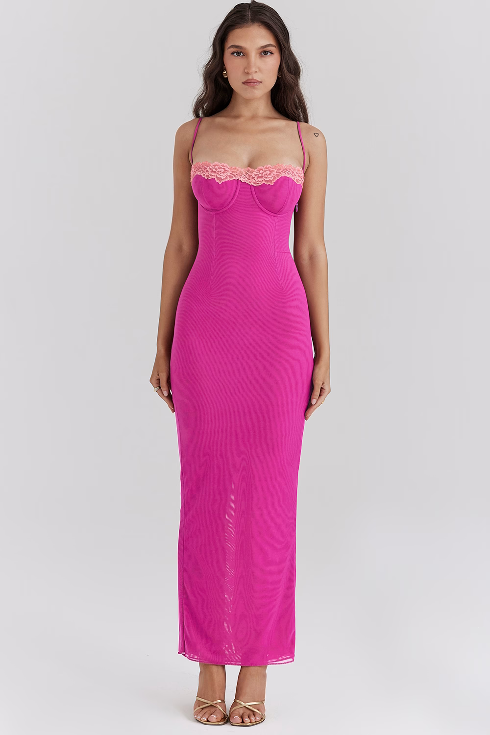 Isla Lace Detail Bodycon Dress — Svelte Chic