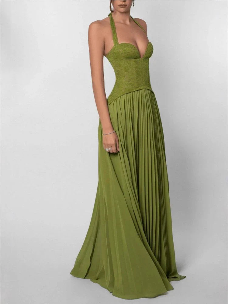 Aura Chiffon Maxi Dress — Svelte Chic