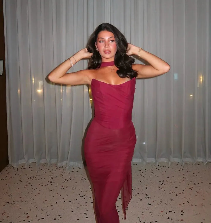 Aniyah | Макси рокля без презрамки