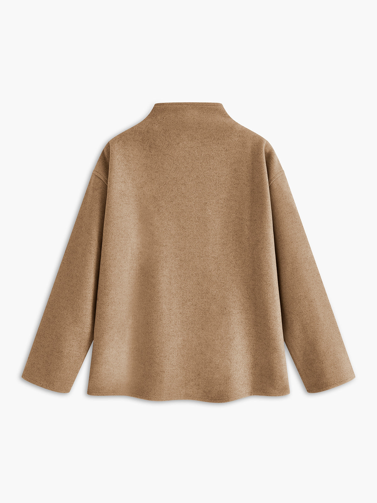 Oversized Double-Breasted Cropped Jacket — Svelte Chic