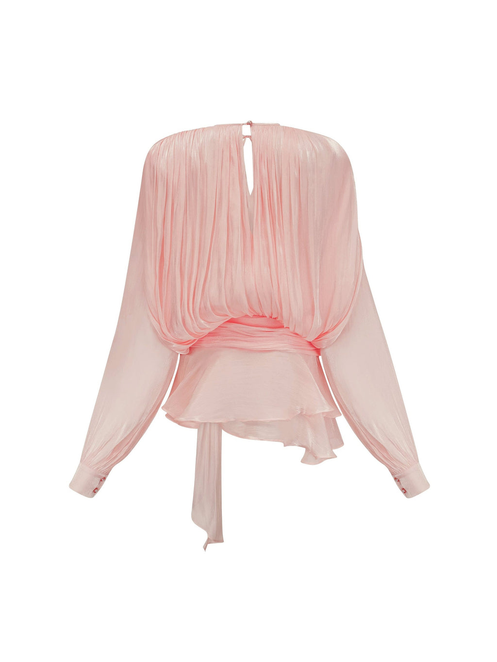 Eugenie Pleated Ruffle Mini Dress — Svelte Chic