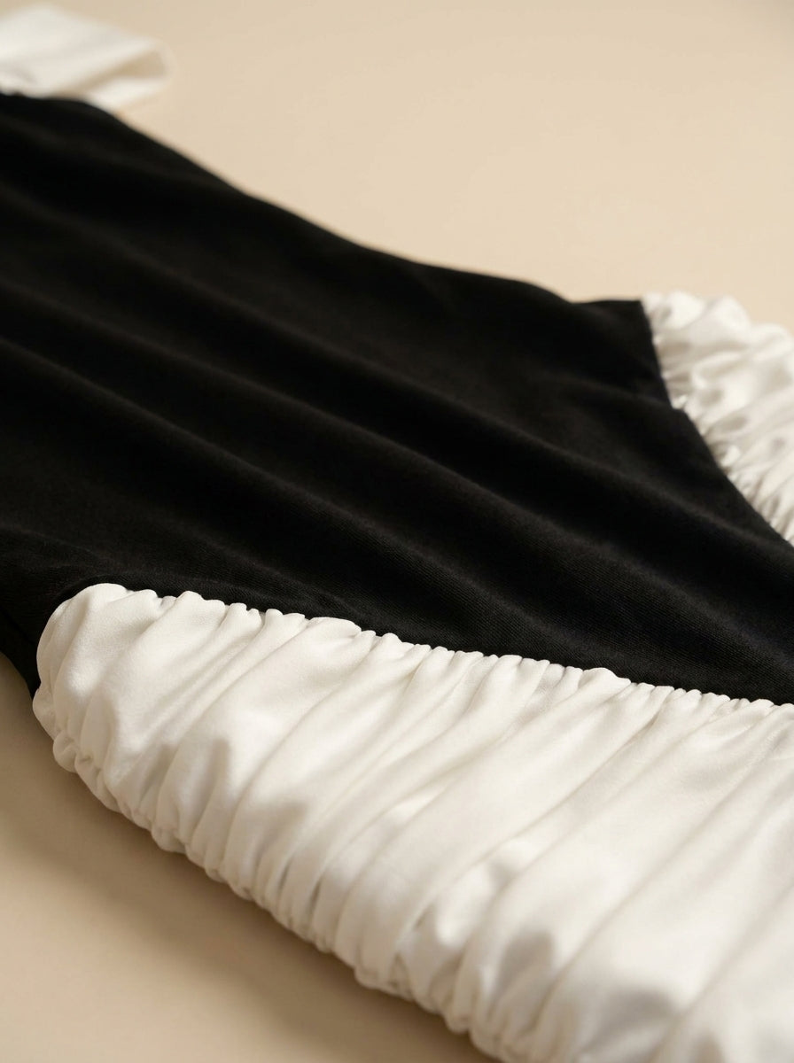 Melinda Contrast Mini Dress — Svelte Chic