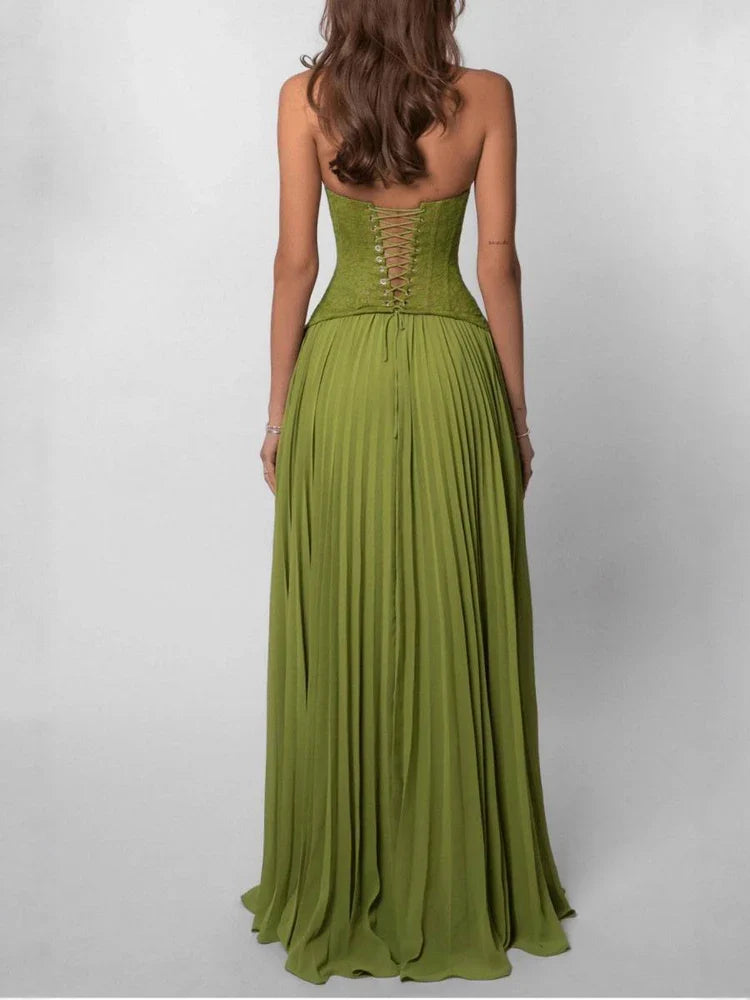 Aura Chiffon Maxi Dress — Svelte Chic