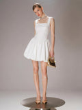 Shirred Waist Cami Mini Dress — Svelte Chic