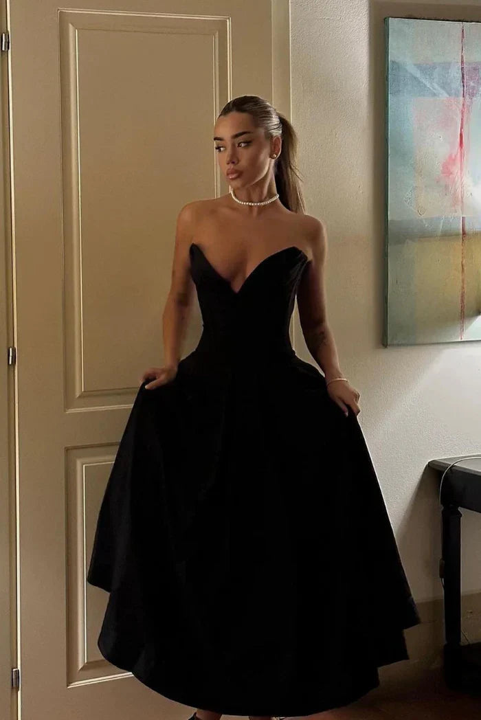 Lorelei Corset Midi Dress — Svelte Chic