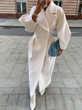 Miss Paris Trench Coat in White — Svelte Chic