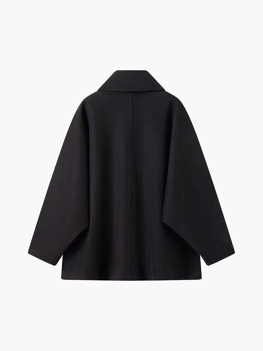Oversized Pocket Button Coat — Svelte Chic