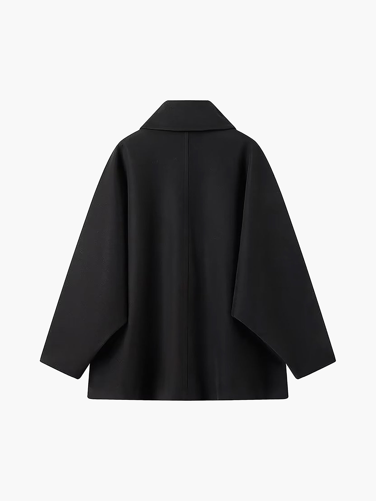 Oversized Pocket Button Coat — Svelte Chic