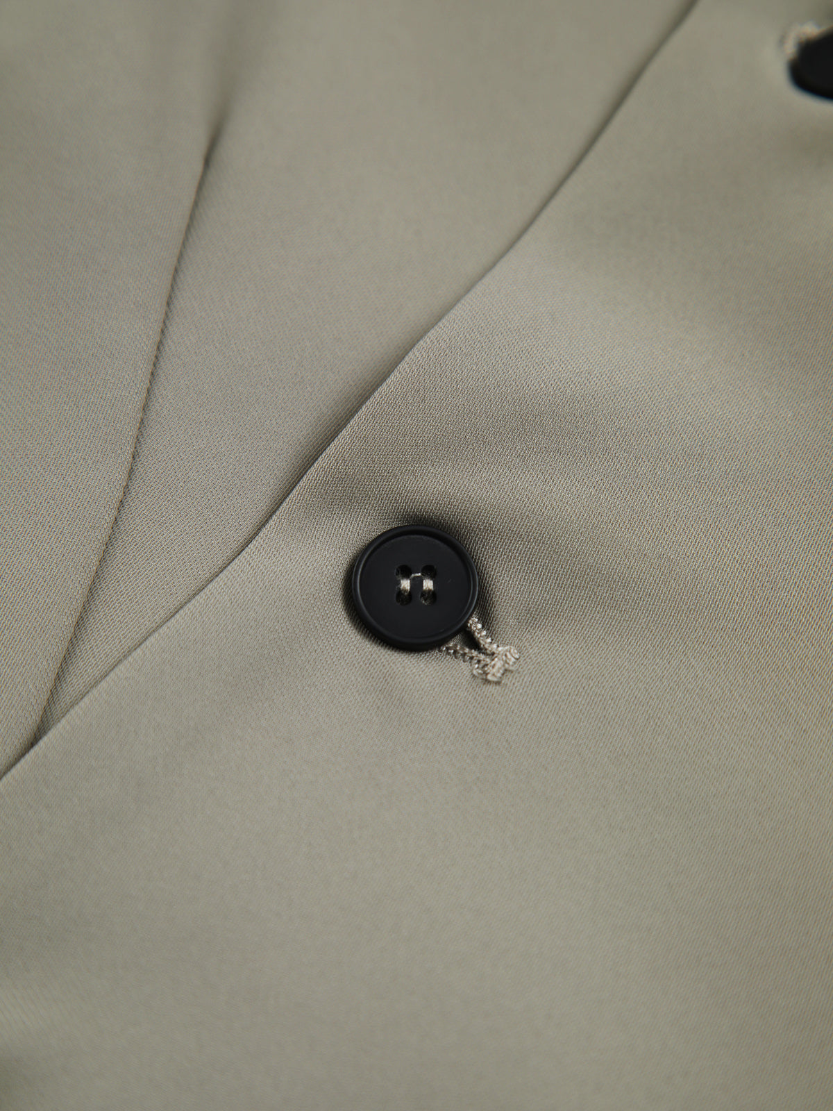 Asymmetric Button Sleeveless Vest — Grey — Svelte Chic