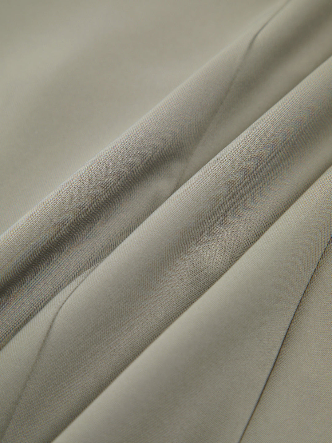 Asimetrik Grimsi Yeşil Düğmeli Kolsuz Yelek