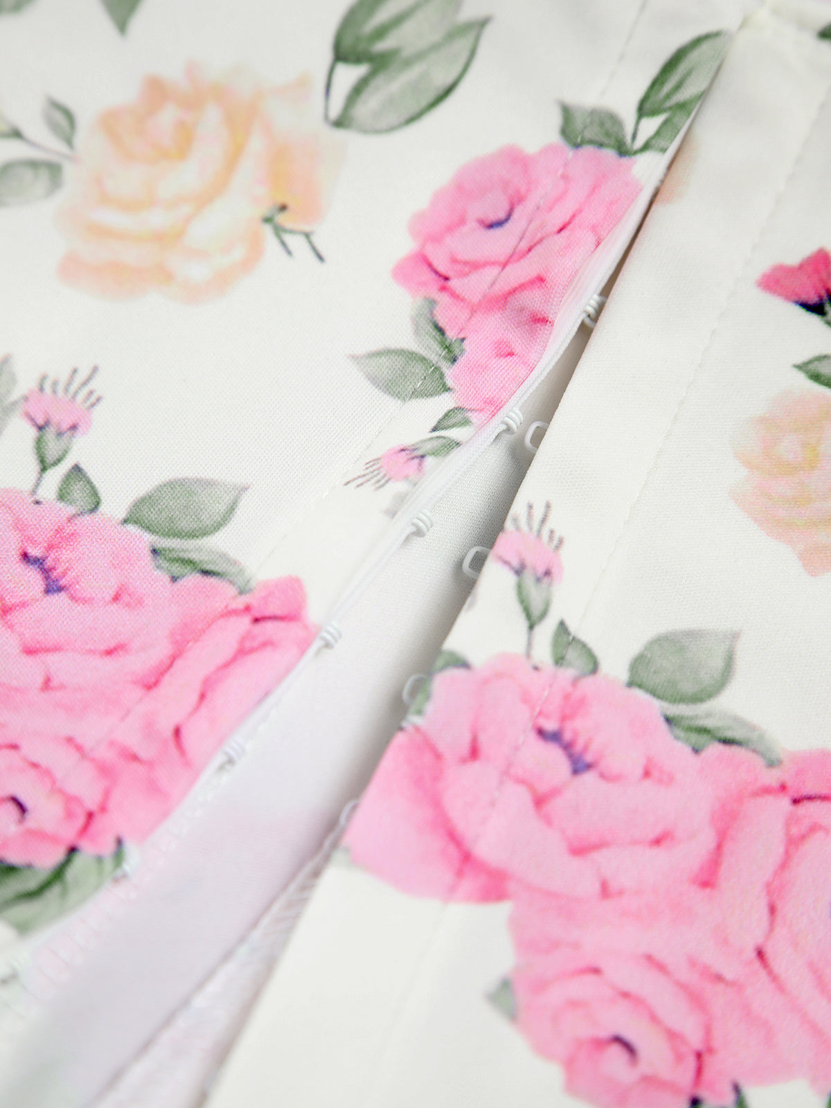 Floral Sweetheart Corset Top — Pink — Svelte Chic