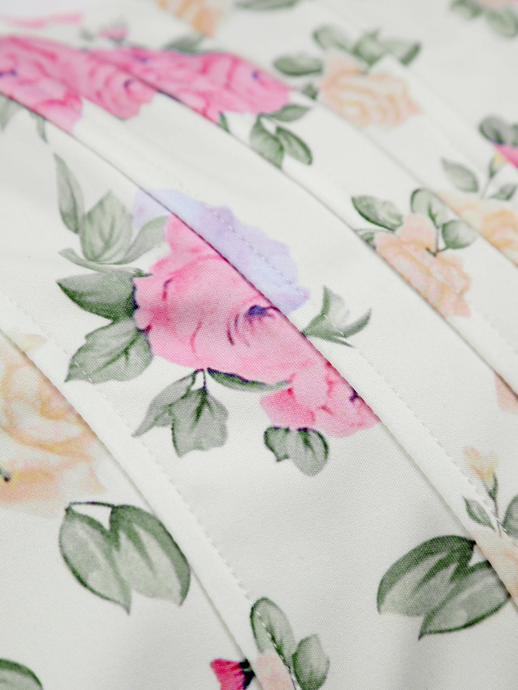 Floral Sweetheart Corset Top — Pink — Svelte Chic
