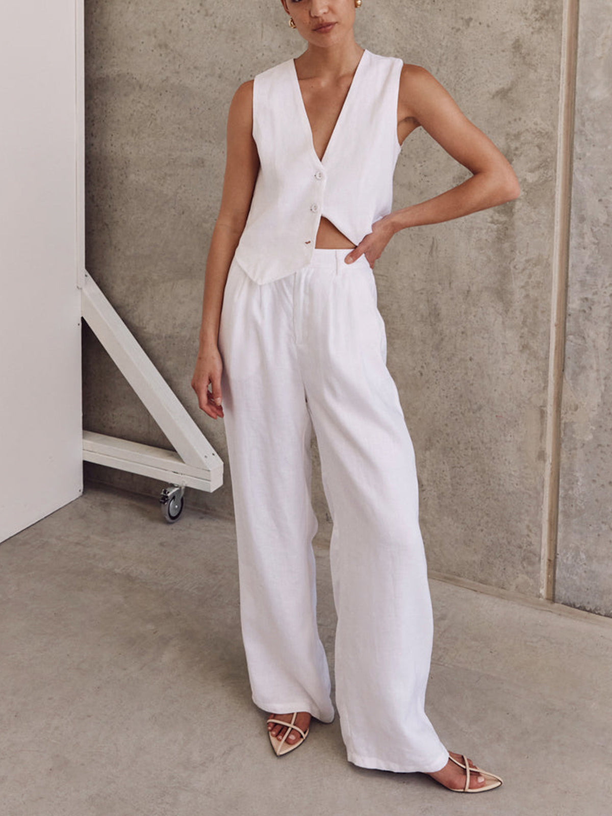 Cotton Trouser Set — Regular Fit — Svelte Chic