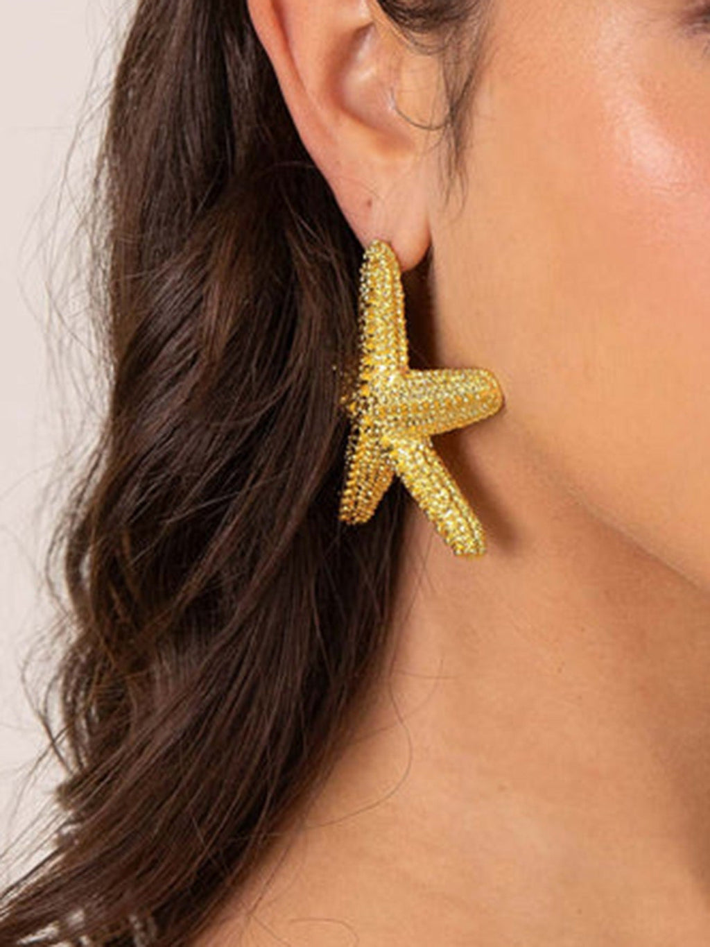 Starfish Earrings — Gold — Svelte Chic