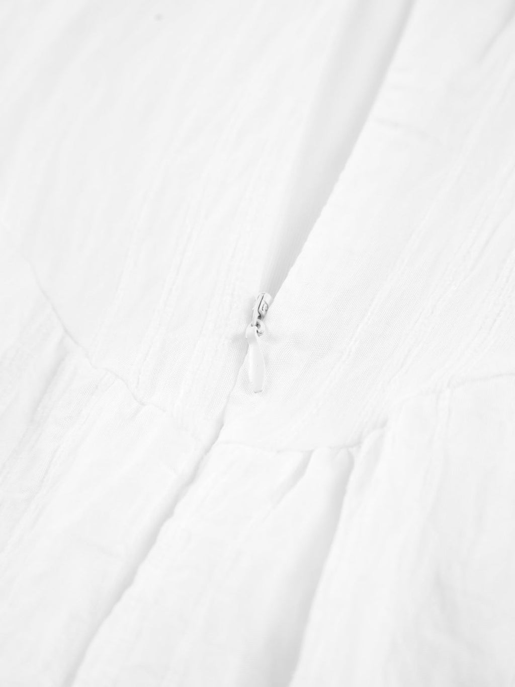 Romantic Cotton Cami Maxi Dress — White Asymmetric — Svelte Chic