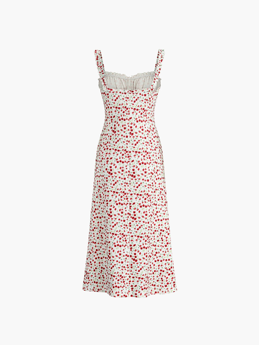 Floral Bohemian Cami Midi Dress — Pink — Svelte Chic