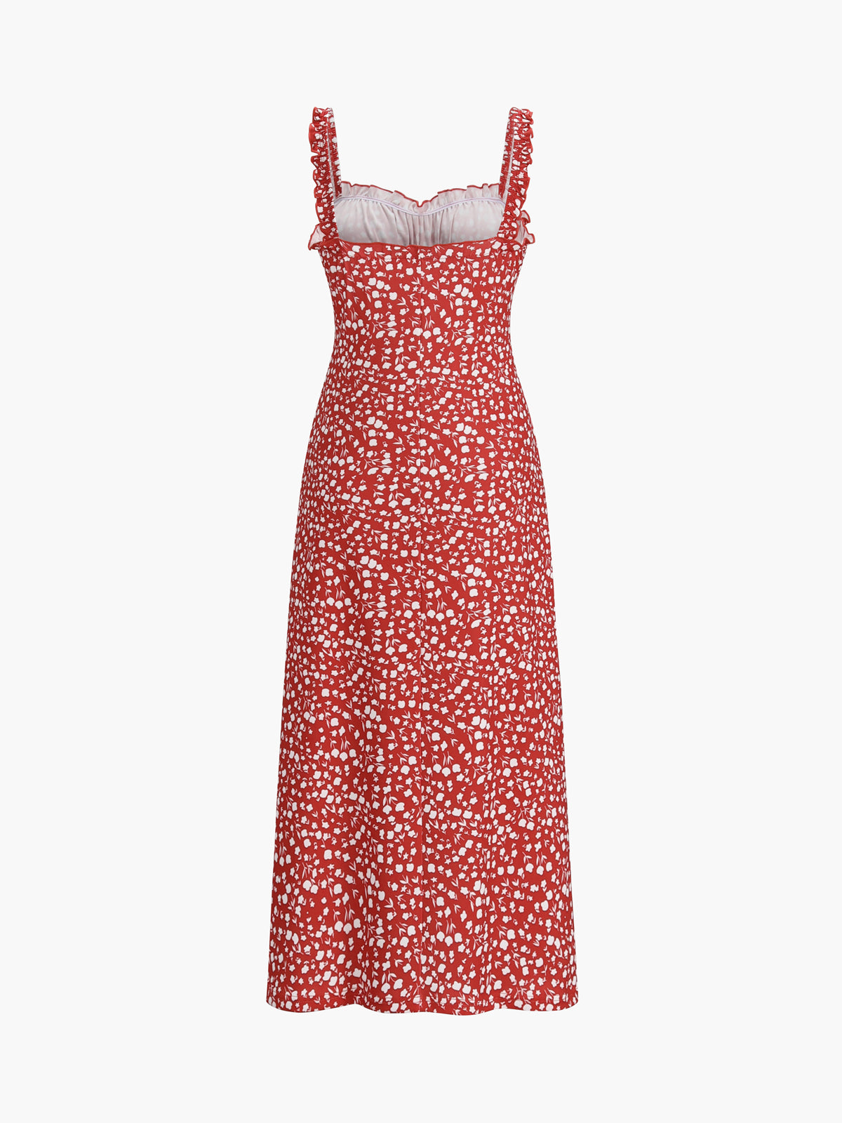 Floral Bohemian Cami Midi Dress — Pink — Svelte Chic