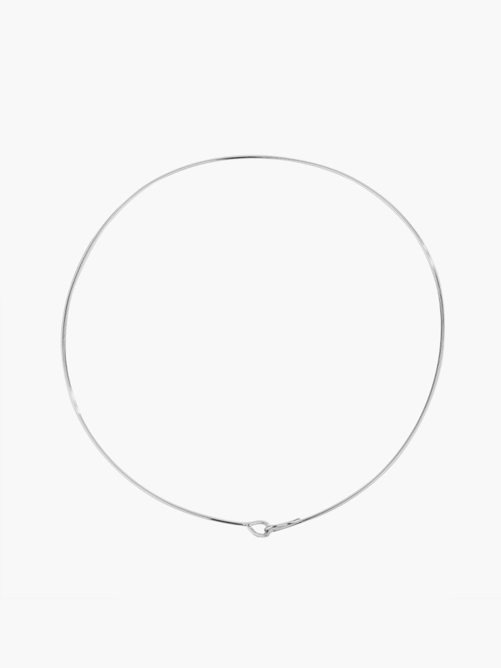 Baroque Pearl Necklace — Sterling Silver — Svelte Chic
